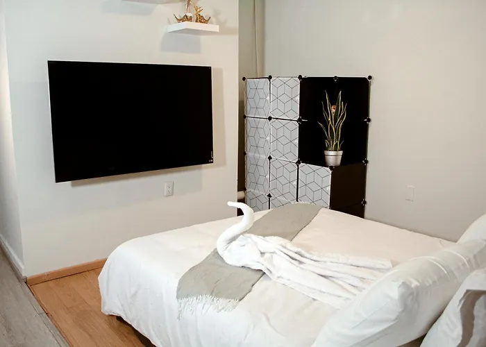 Departamento Céntrico, Amplio Y Nuevo Cerca Del Aeropuerto Y Gnp-foro Sol Apartamento