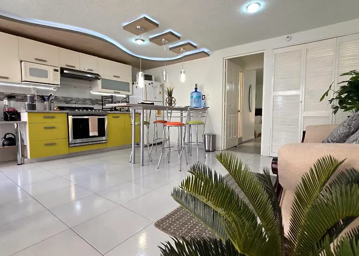 Apartamento Departamento Céntrico, Amplio Y Nuevo Cerca Del Aeropuerto Y Gnp-foro Sol México DF